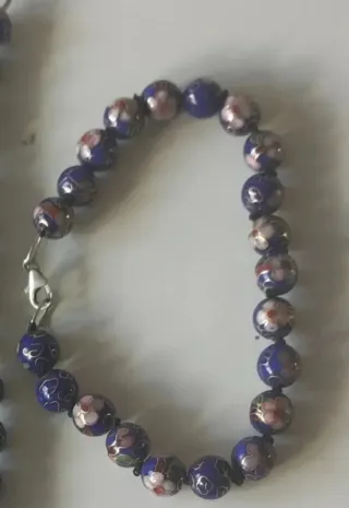 Collares pendientes y pulseras plata y perlas