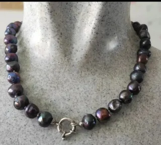 Collares pendientes y pulseras plata y perlas