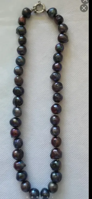 Collares pendientes y pulseras plata y perlas