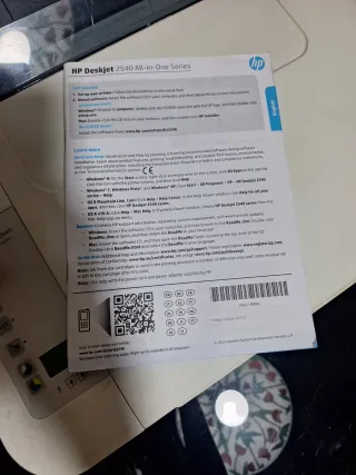 Impresora HP Deskjet 2540