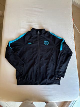 Chaqueta Nike FC Barcelona Negra -Dri-Fit
