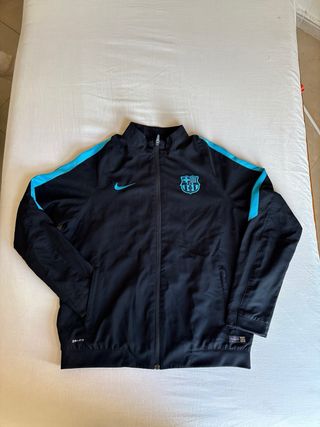 Chaqueta Nike FC Barcelona Negra -Dri-Fit