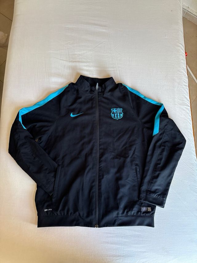 Chaqueta Nike FC Barcelona Negra -Dri-Fit