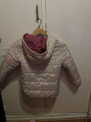 Abrigo reversible niña 5-6 años 116 cm