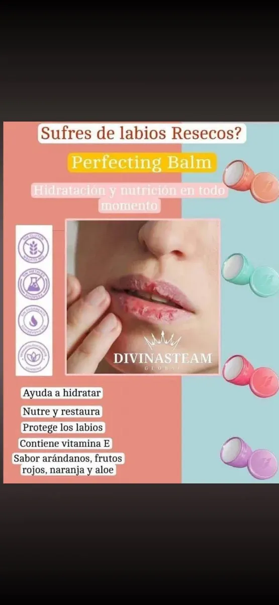 Bálsamo Labial Perfecting Balm DIVINASTEAM