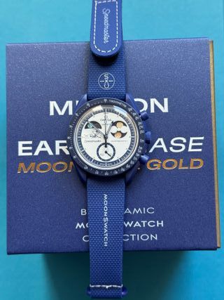 Omega- Swatch Mission to Moonshine Gold