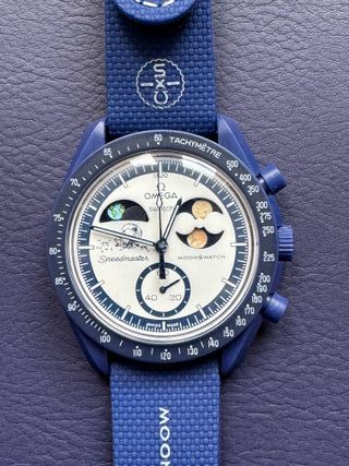 Omega- Swatch Mission to Moonshine Gold