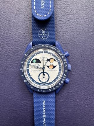 Omega- Swatch Mission to Moonshine Gold