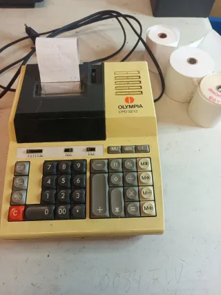 Calculadora Olympia CPD 3212 con rollo