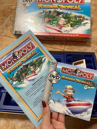Monopoly Fortuna Tropical DVD Juegos TV