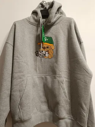 Sudadera Sgrap con capucha gris