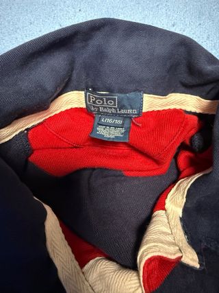 Polo Ralph Lauren Rayas Rojo Azul