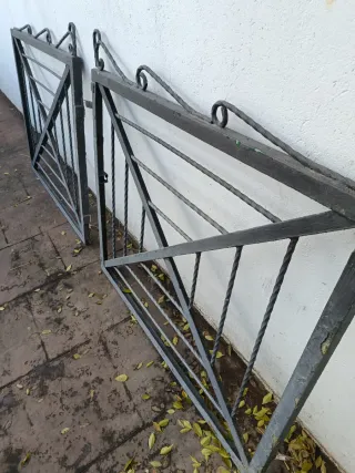 Rejas de hierro forjado (2 unidades)