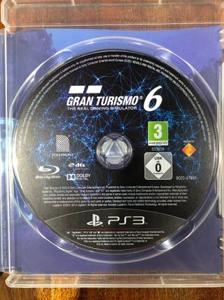 Gran Turismo 6 ps3 GT the real driving simulator
