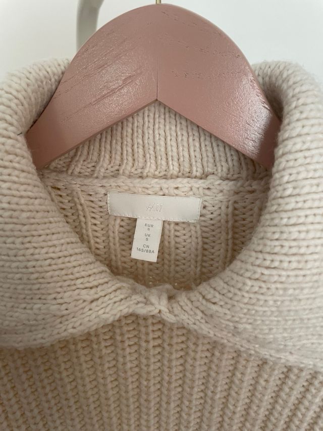 Jersey de punto grueso cuello bobo H&M