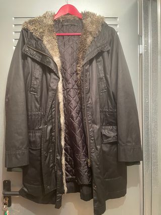 Abrigo Mango T38 impermeable, forro extraíble