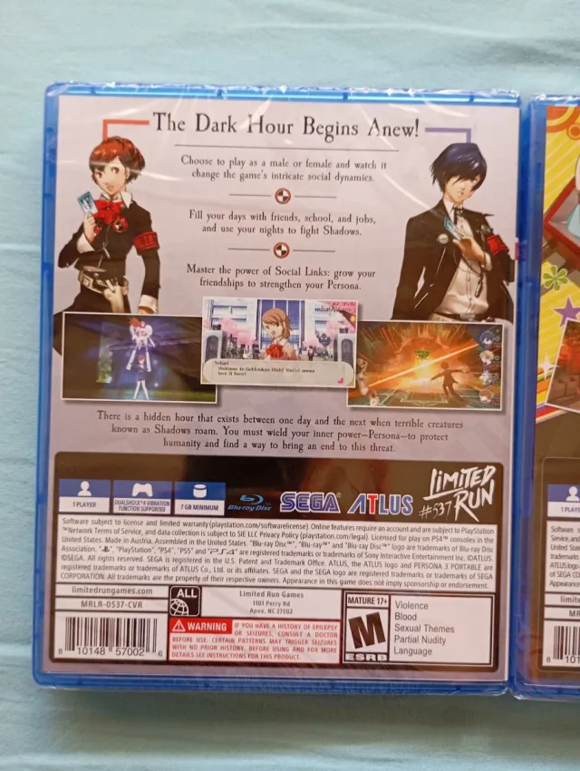 Persona 3 Portable PS4
