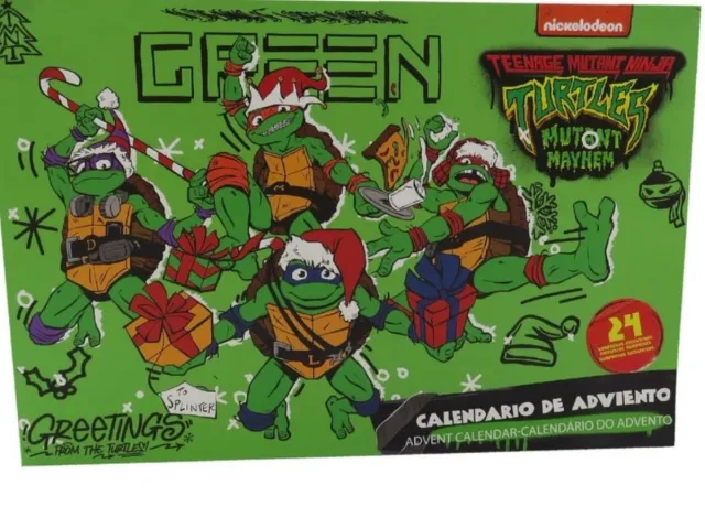 Calendario Adviento Tortugas Ninja. Tengo 2  unid.