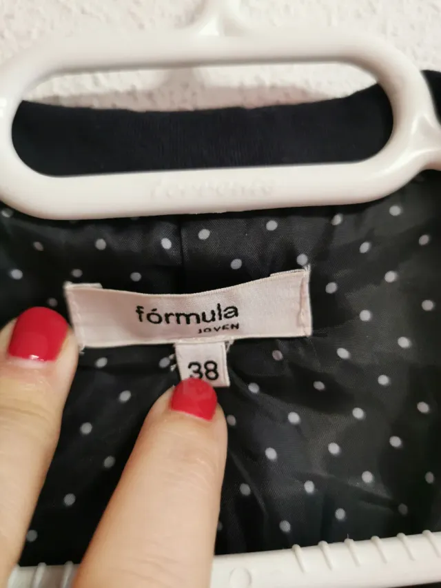 Blazer de chica talla 38 de Fórmula Joven.