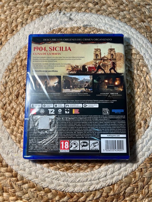 (PRECINTADO) PS5 - Mafia: El Viejo Continente