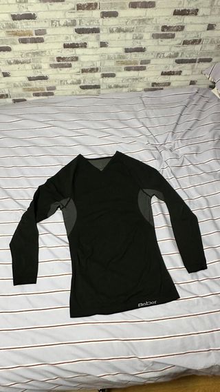 Camiseta compresión térmica Anbor Negra