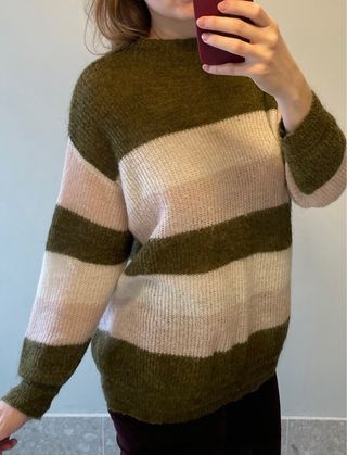 Jersey ligero de punto fino lana mohair Mango