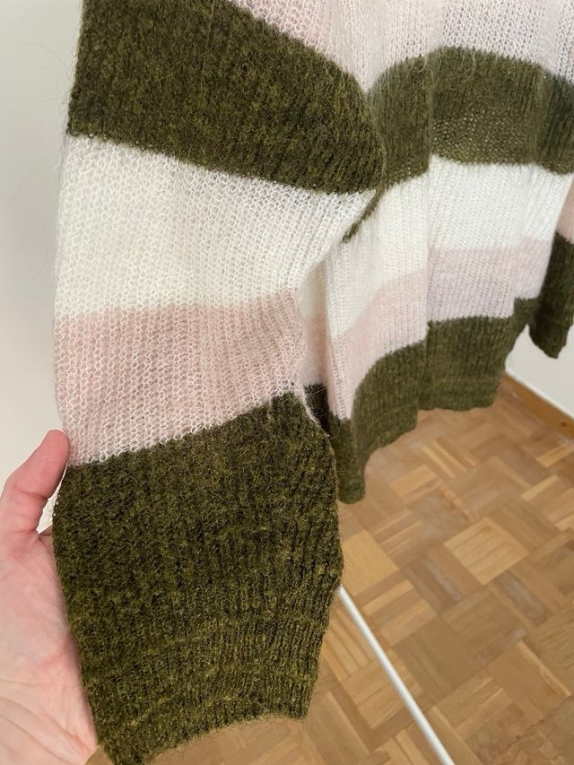 Jersey ligero de punto fino lana mohair Mango