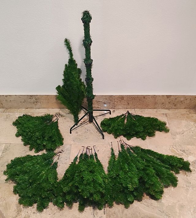 ÁRBOL de Navidad 180cm desmontable realista