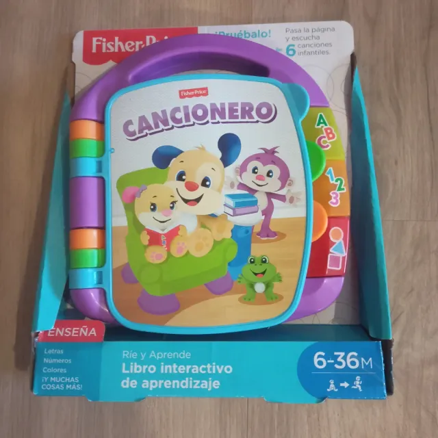 Libro Cancionero Fisher Price Ríe y Aprende