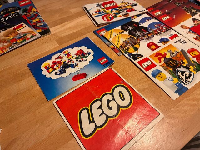 Lot Catàlegs/ Lote Catálogos LEGO Antics/Antiguos