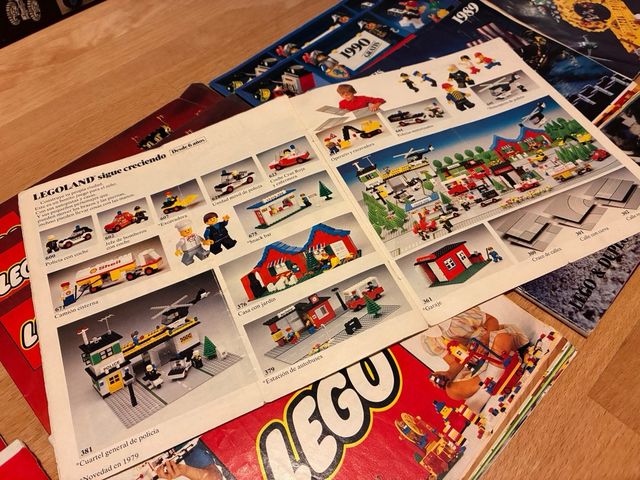 Lot Catàlegs/ Lote Catálogos LEGO Antics/Antiguos