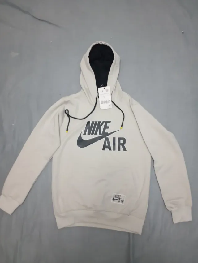 Sudadera Nike Air Gris