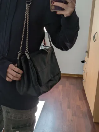 Bolso Negro Zara
