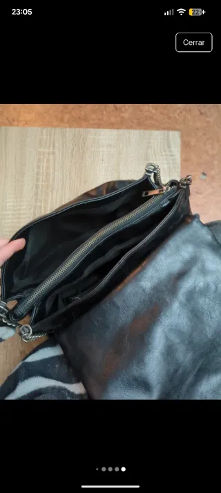 Bolso Negro Zara