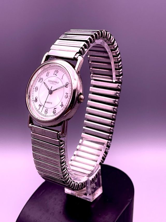 Reloj Constant Quartz Esfera Perlada Vintage