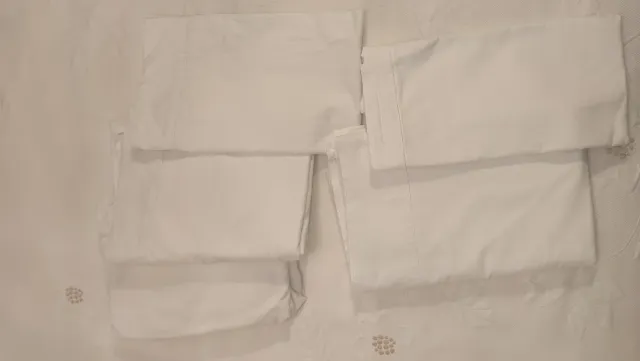 Pack juegos de sábanas blancas