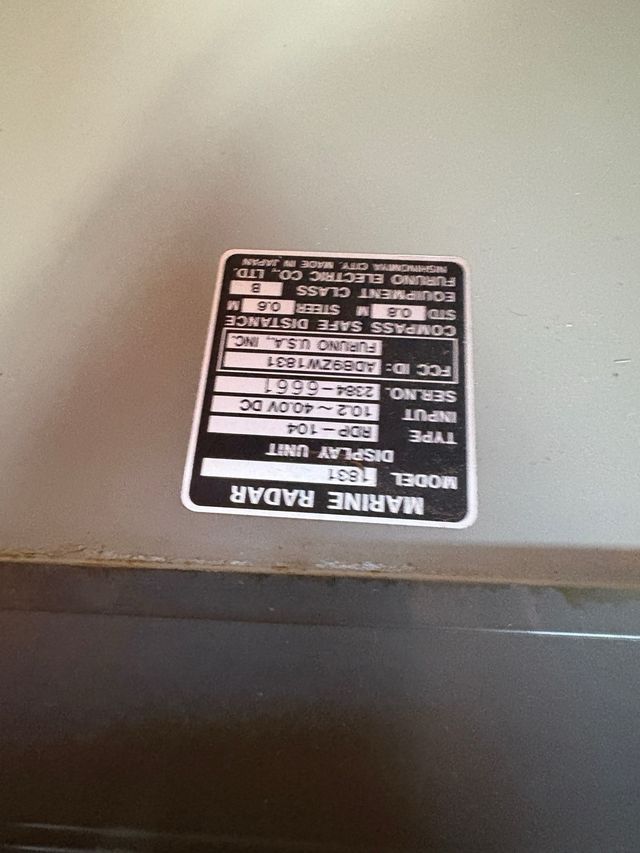 Radar Marino Furuno 1831