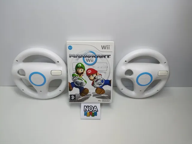 Mario Kart Wii com Volantes - Wii