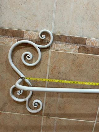 Porta salviette/rotolo in metallo