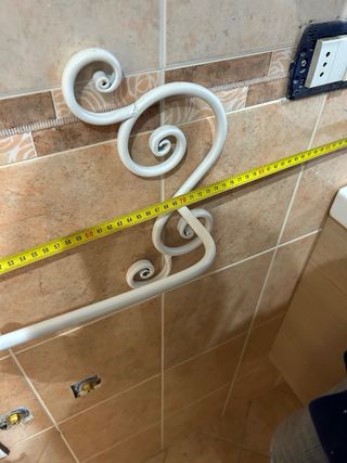 Porta salviette/rotolo in metallo