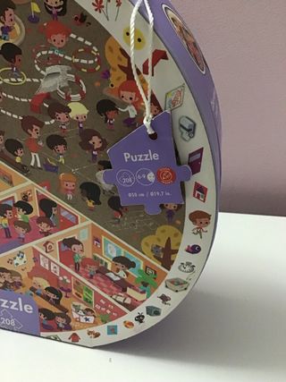 Puzzle Janod Circular 208 Piezas