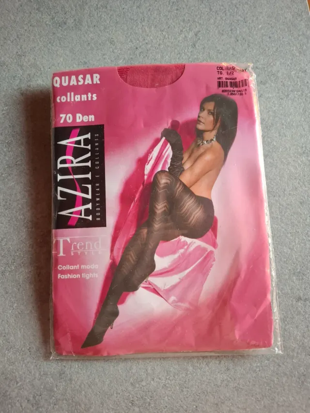 Set 2 Collant Azira coprente con disegni tg. 2