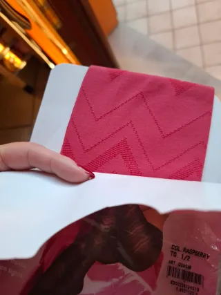 Set 2 Collant Azira coprente con disegni tg. 2