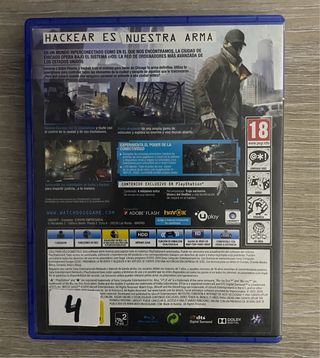 Watch Dogs PS4 (PlayStation 4) Ubisoft