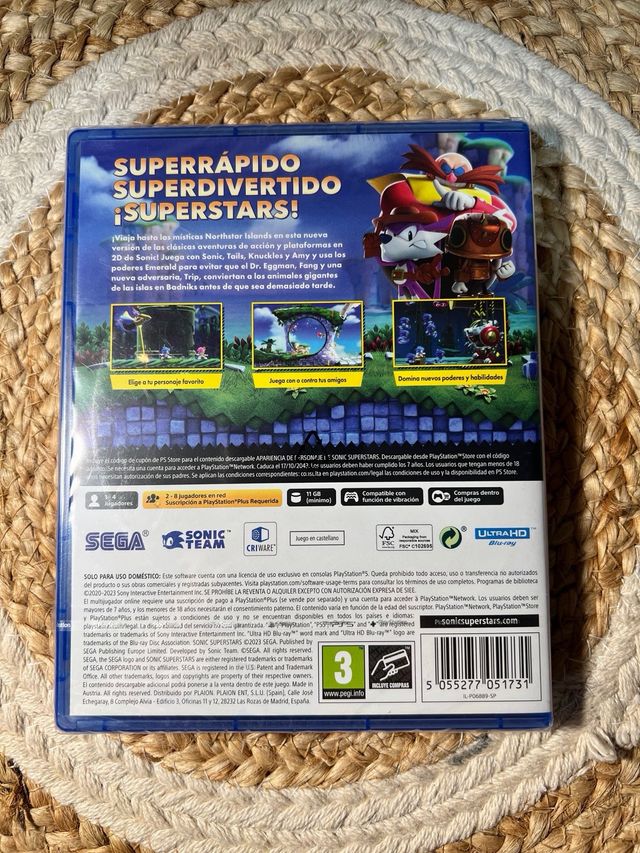 (PRECINTADO) PS5 - Sonic Superstars