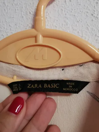 Camisa de chica talla L de Zara.