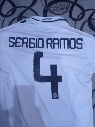 Camiseta Real Madrid Adidas Blanca original 2008