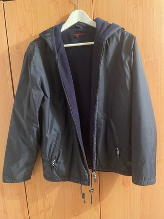 Cazadora Zara azul polar Talla M