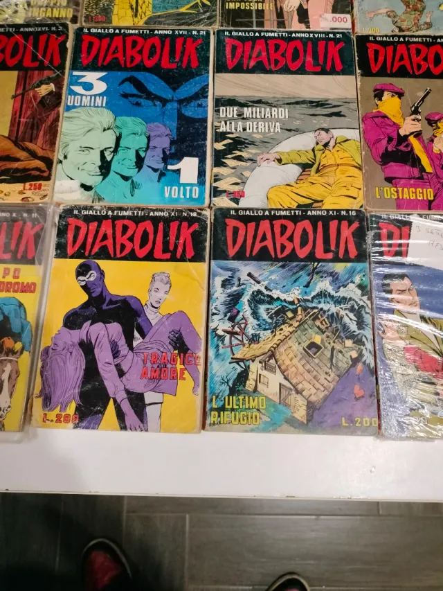 Diabolik - 48 fumetti anni 70