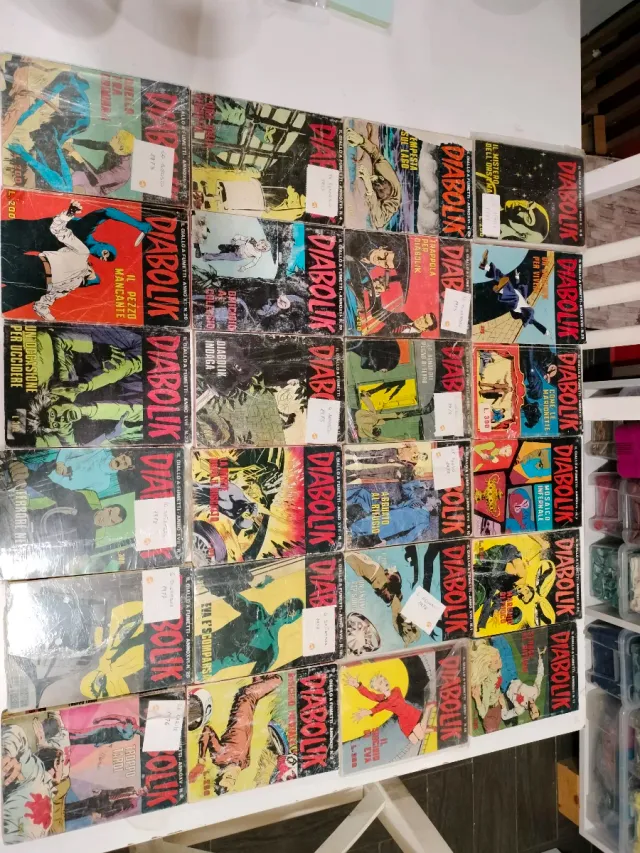 Diabolik - 48 fumetti anni 70